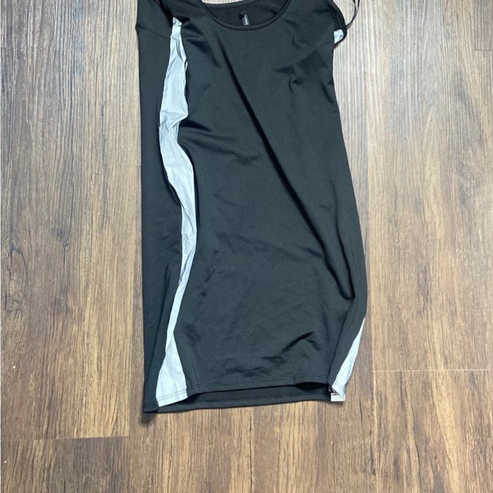 Nwot Dollskill black bodycon mini dress w/ reflective detail - Picture 7 of 7